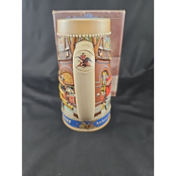 1987 National Historical Landmark Series A Budweiser Clydesdale Beer Stein Mug - Picture 8 of 10